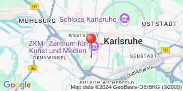 Wegbeschreibung - Google Maps anzeigen